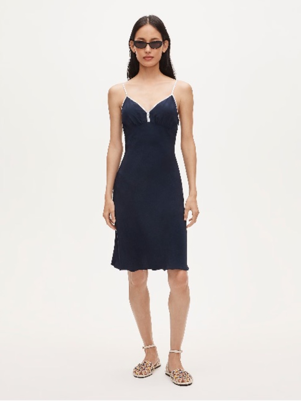 J.Crew Slip dress in crepe de chine CW234